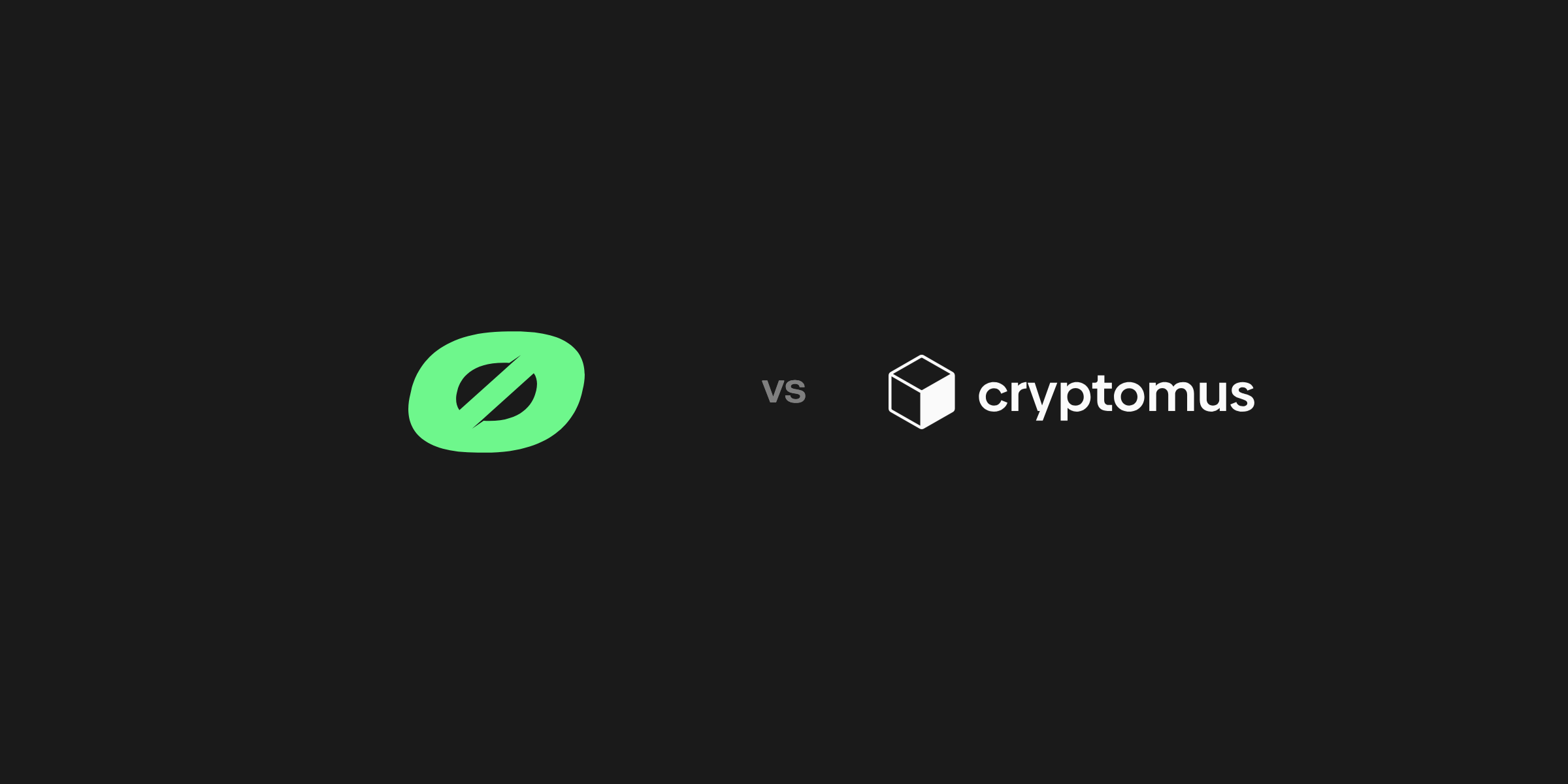The 402pay and Cryptomus logos side by side